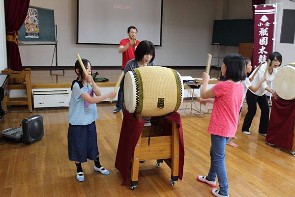 小倉城竹燈祭   祇園太鼓