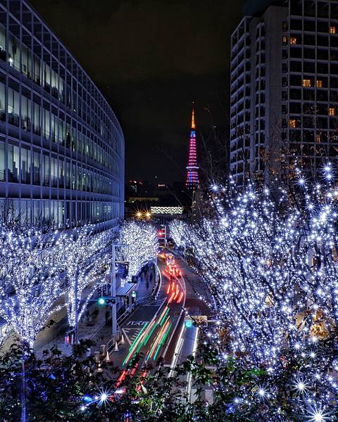 東京冬季燈飾   讀賣樂園   中城日比谷  巨蛋城  六本