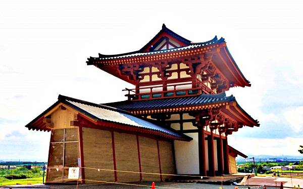 多賀城復原南門 多賀城復原南門