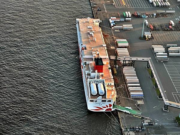 瀨戶內海船旅 向日葵號紅 關西→別府航線