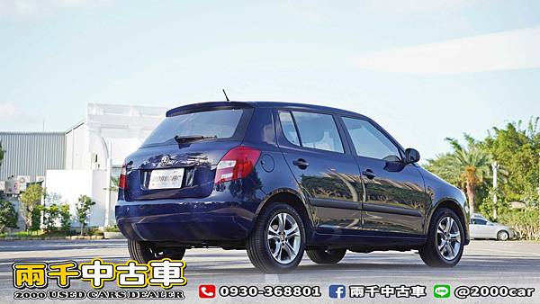 2014年 Skoda Fabia 1.2 TSI 六安、循