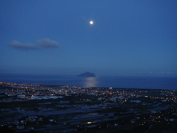 龜島中秋月亮