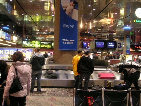 Vegas 機場的 Baggage Claim