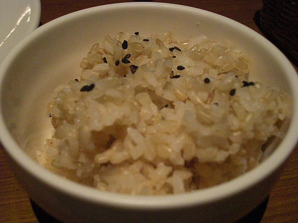 有機糙米飯