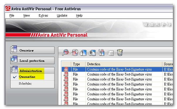 AV9-Quarantine handle file