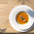Cod fish with Tomato Consomme