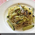 Anchovy and zucchini pasta