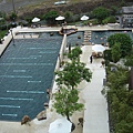 The pool of hotel