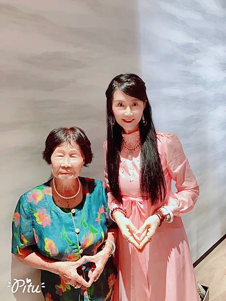 前晚夢中預見九十歲阿嬤很健康，今久別重逢天人緣份很神奇❤