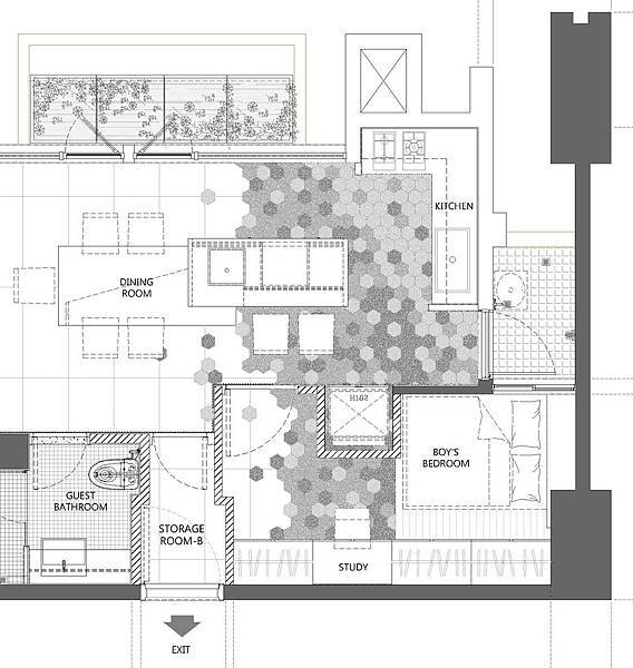 大湖森林室內設計-六角地磚地坪-5.jpg