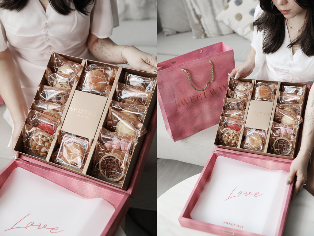 開箱｜世唯囍餅SWEETWAY｜甜蜜，卻不甜膩的愛｜雲林喜餅