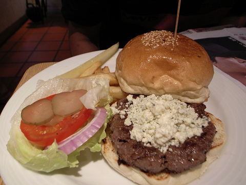 樂子 theDiner 藍起司漢堡 blue cheese burger