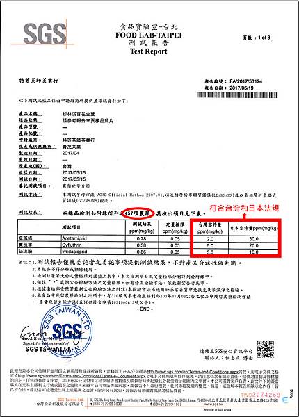 SGS 杉林溪百花金萱