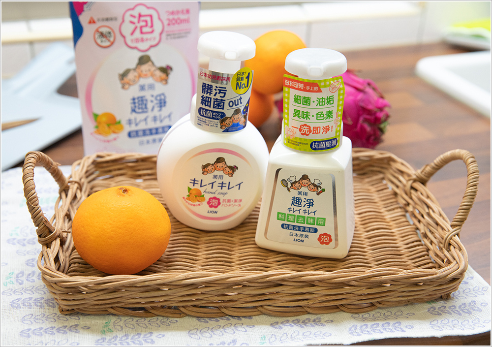 獅王趣淨料理手抗菌去味慕斯