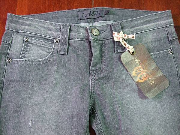 Frankie B. Flirt F Pocket Skinny in Gun Powder Frankie B. Flirt F Pocket Skinny in Gun Powder
