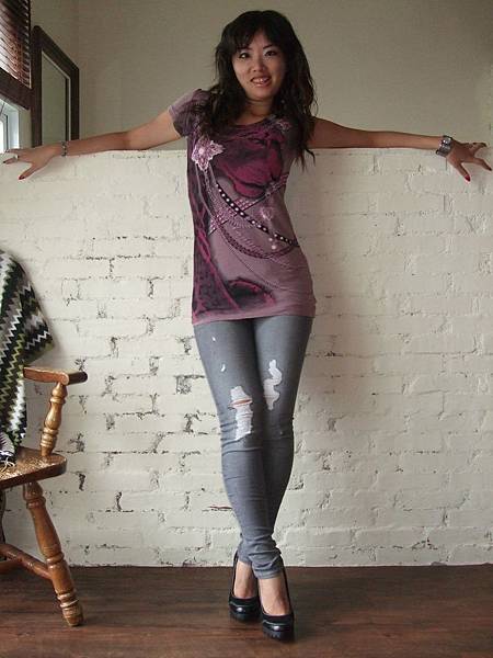 Frankie B. Flirt F Pocket Skinny in Gun Powder穿搭2-1 Frankie B. Flirt F Pocket Skinny in Gun Powder穿搭2-1
