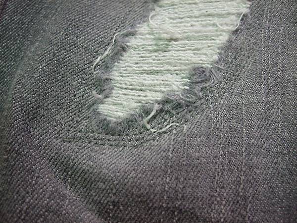Frankie B. Flirt F Pocket Skinny in Gun Powder襯布補強近照 Frankie B. Flirt F Pocket Skinny in Gun Powder襯布補強近照