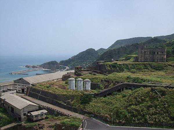 九份Sea Cafe民宿頂樓風景