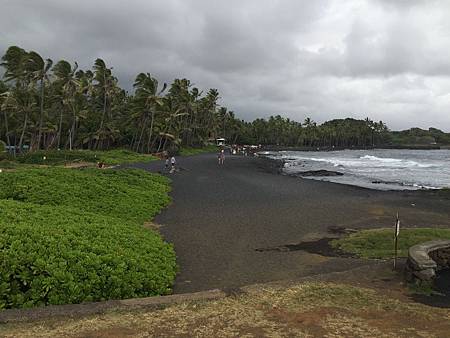 150403-3 Punalu'u Black Sand Beach Park (4)