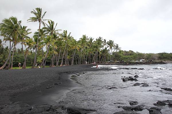 150403-3 Punalu'u Black Sand Beach Park (6)