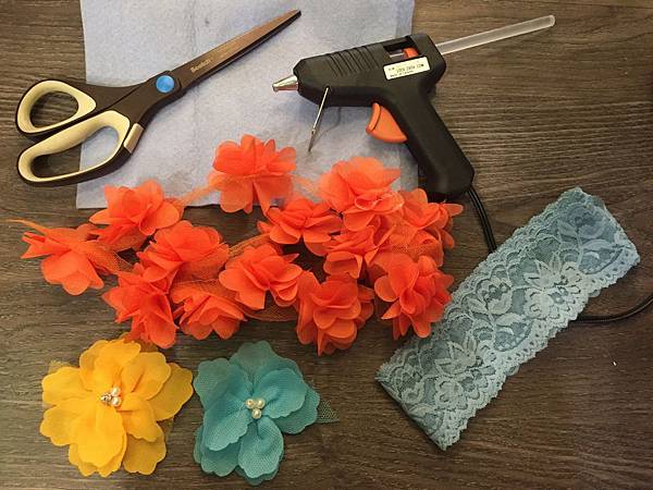 寶寶蕾絲髮帶DIY (1) 寶寶蕾絲髮帶DIY (1)