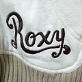 080924Roxy米色刺繡長袖連帽外套