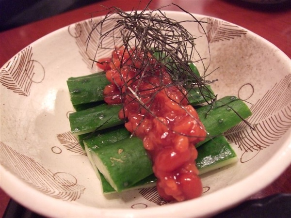 先附-四國黃瓜味噌 先附-四國黃瓜味噌