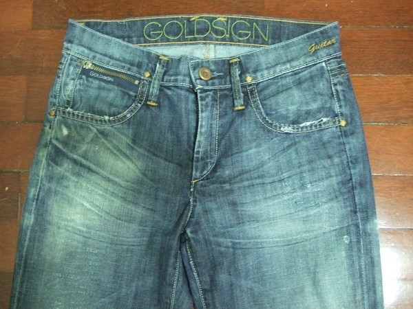 Goldsign Guitar Super Flare Jeans