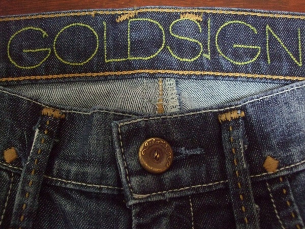 Goldsign Guitar Super Flare Jeans