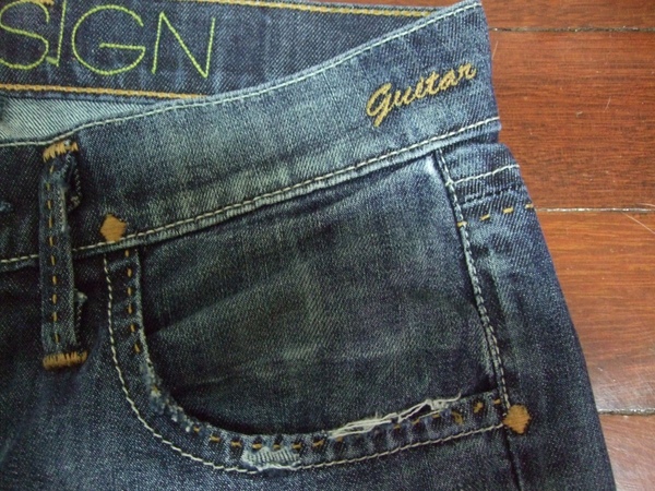 Goldsign Guitar Super Flare Jeans