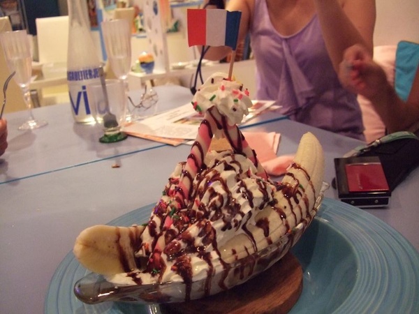 090910 Bistro沙灘小酒館:香蕉船冰淇淋150 090910 Bistro沙灘小酒館:香蕉船冰淇淋150