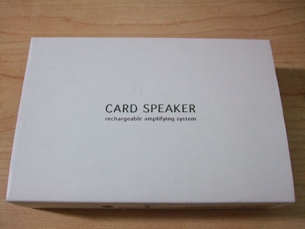 100130情人節禮物 Card Speaker