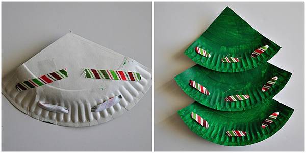 Paper Plate Christmas Tree 6