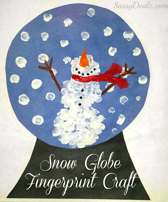snow-globe-fingerprint-craft