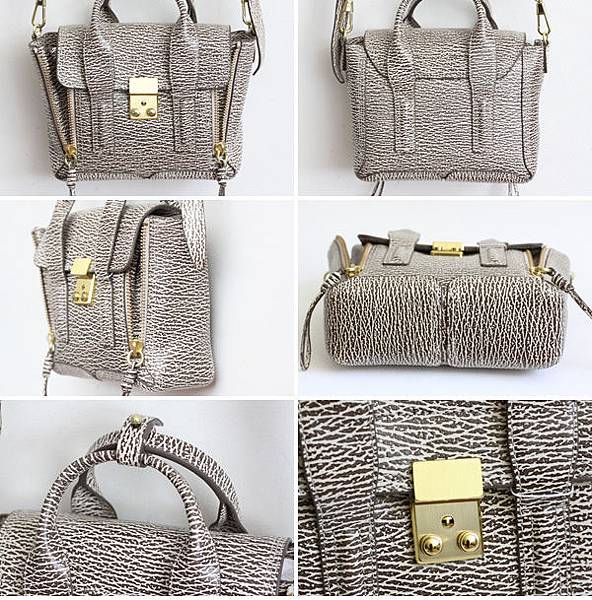 Pashli Mini Satchel in Antique White & Military2