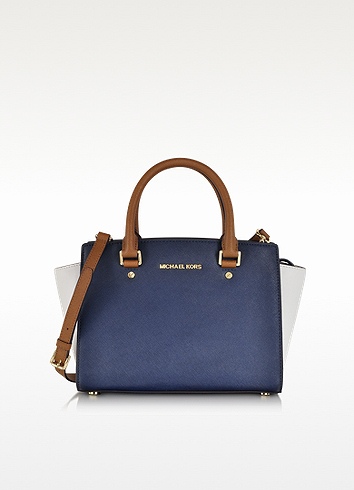 michael kors selma medium tri-color