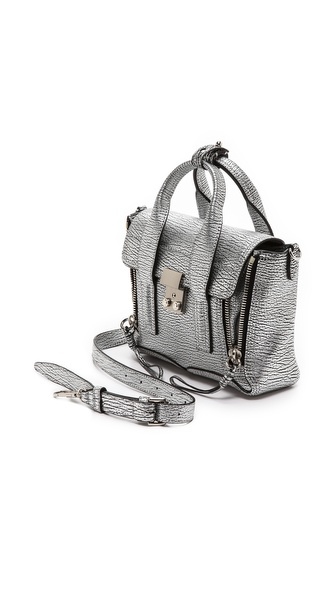 3.1 phillip lim mini pashli silver13