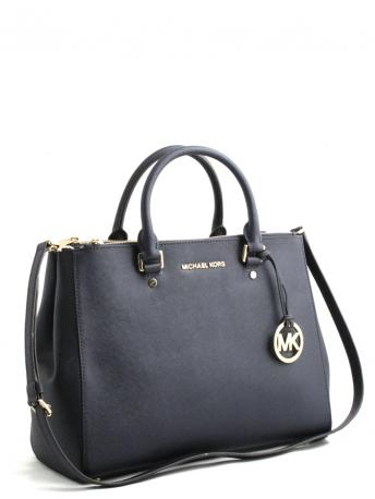 MK Saffiano Navy3