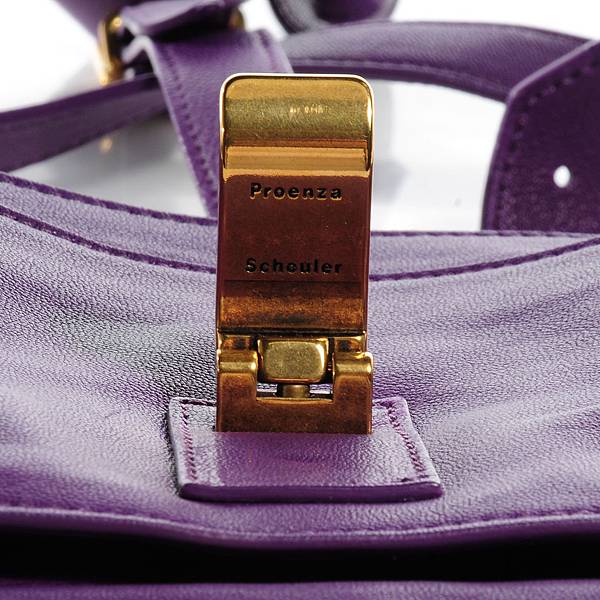 Proenza Scouler PS1 Leather Pouch in Veruca Salt8