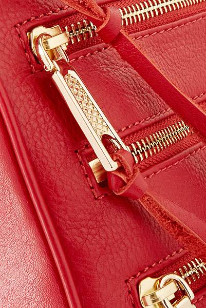 rebecca minkoff mini 5 zip red4