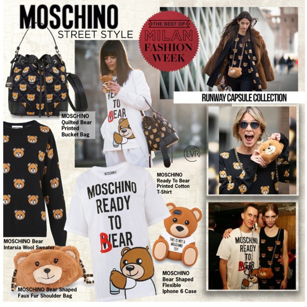 moschino ready to bear bucket4