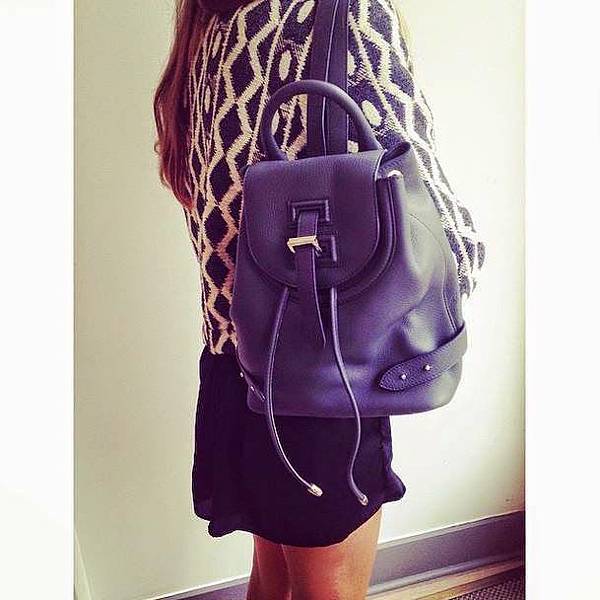 Meli Melo backpack mini charcoal3