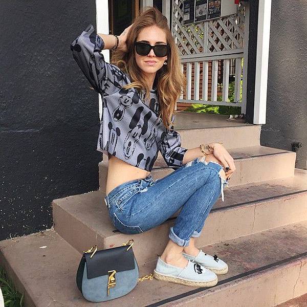 Chiara Ferragni SKY BLUE Flirting CFESPADRILLAS14