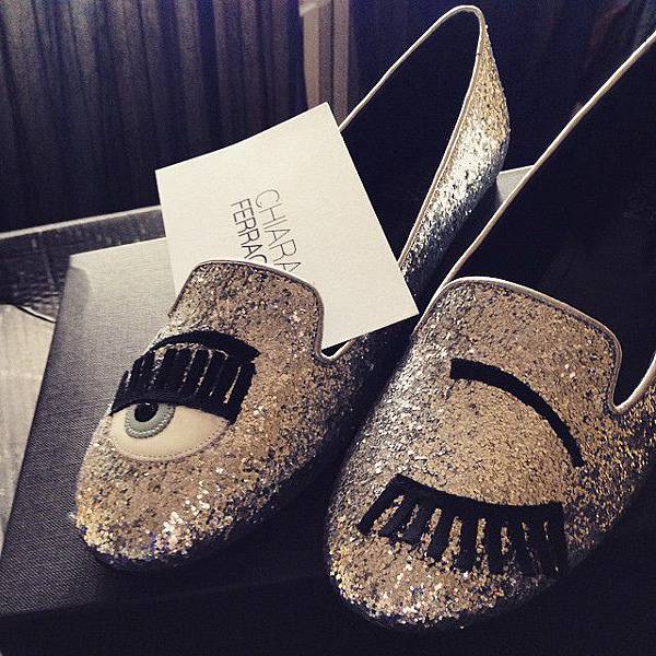 Chiara Ferragni Flirting Loafers silver21