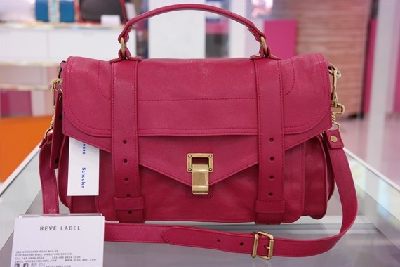 Proenza Scouler Ps1 medium Satchel raspberry9