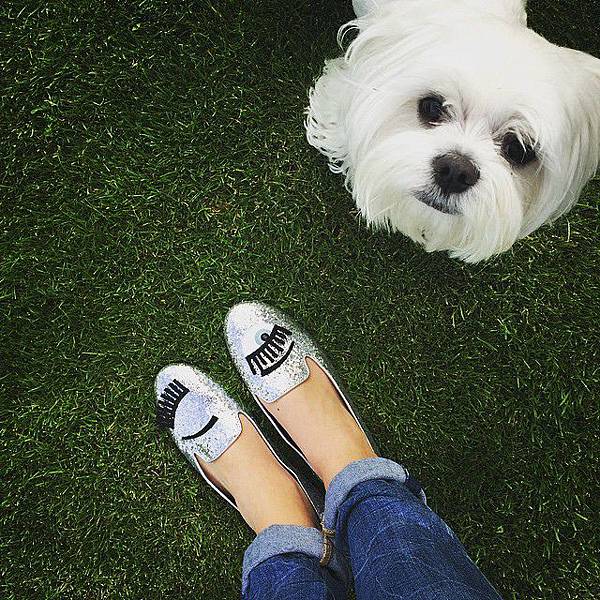 Chiara Ferragni Flirting Loafers silver25