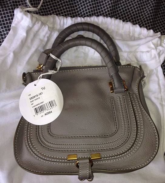 CHLOE Mini Marcie Bag in grey9