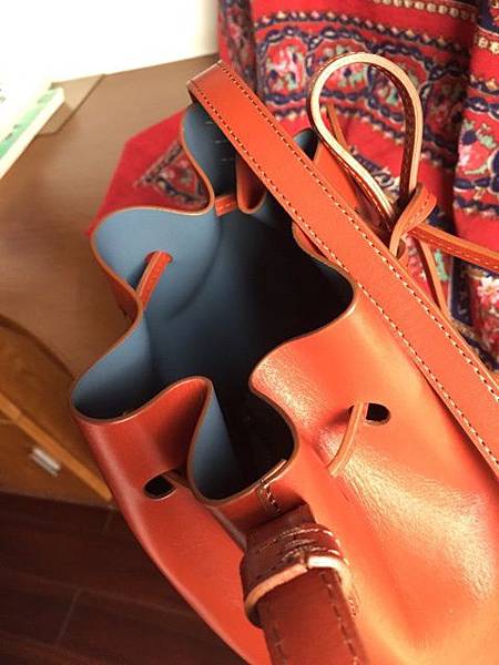 mansur Gavriel mini BUCKET BRANDY 8