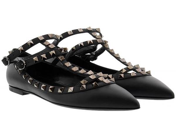 Valentino ROCKSTUD BALLETS8