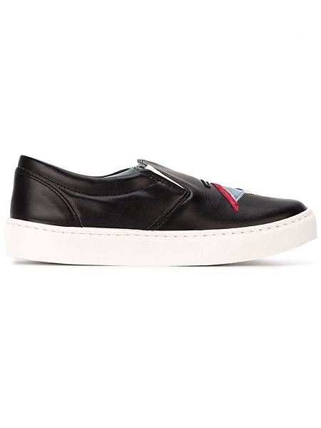 Chiara Ferragni FLIRTING SLIP-ON black SNEAKERS 6